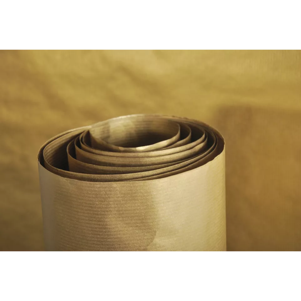 Brown Kraft Rolls 3x0.7m, 60g, Gold/ Pc.