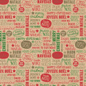 Kraft brun 60g, 2x0,7m 60rlx Ass. Noël/ Pce