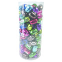 Tube de 120 oeufs 10mx7mm Ass.métallique/ Pce