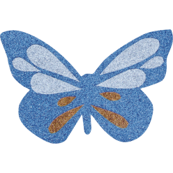 Glittery karton 10blad 230g...