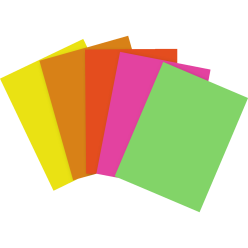 Poster Fluo papier 100bl A3...