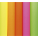 PAPIER AFFICHE FLUO, Paquet de 25 feuilles 90g/m2 au format 60x80cm/ Pce