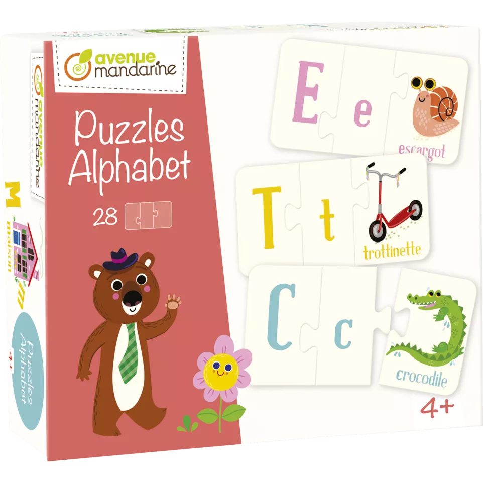 Alphabet, Alphabet Puzzles/ Pc.
