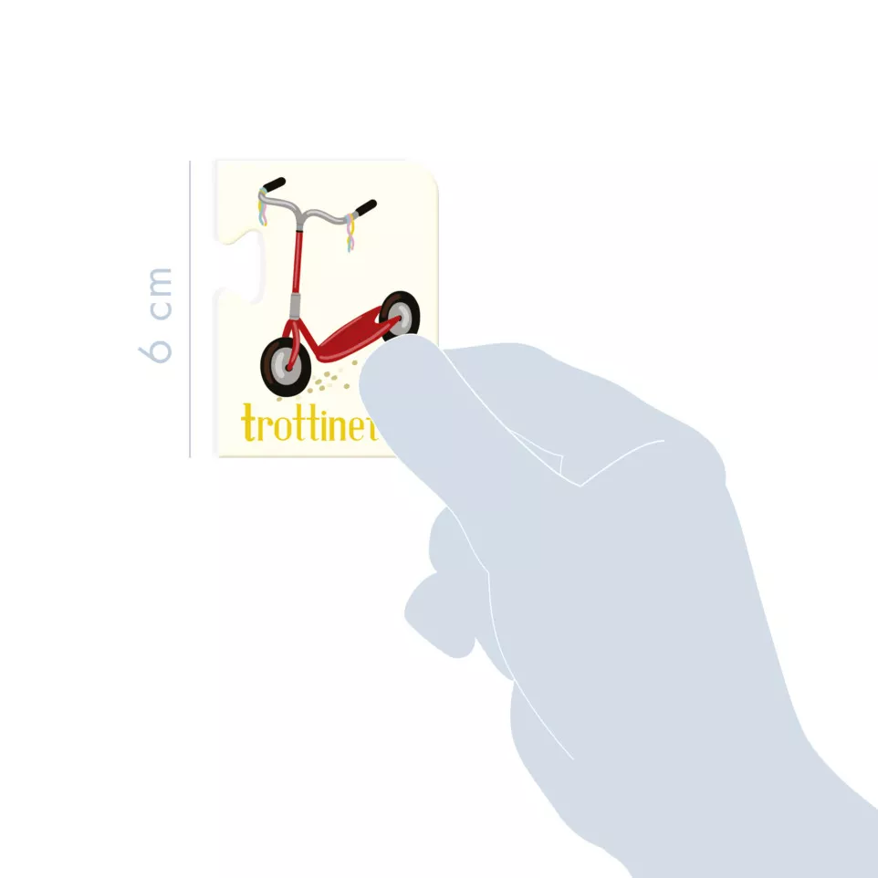 Puzzel 3-delig, Alfabet (enkel FR)-/ St.