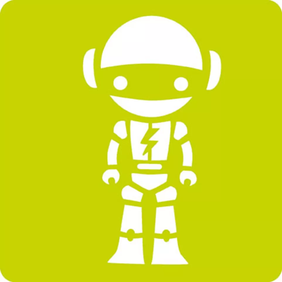 Set de 6 pochoirs enfants, Robots/ Pce