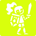 Set of 6 children's stencils, Knights/ Pc.