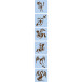 Set of 6 children's stencils, Knights/ Pc.