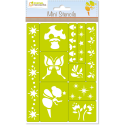 Mini Stencils, Fairy/ Pc.