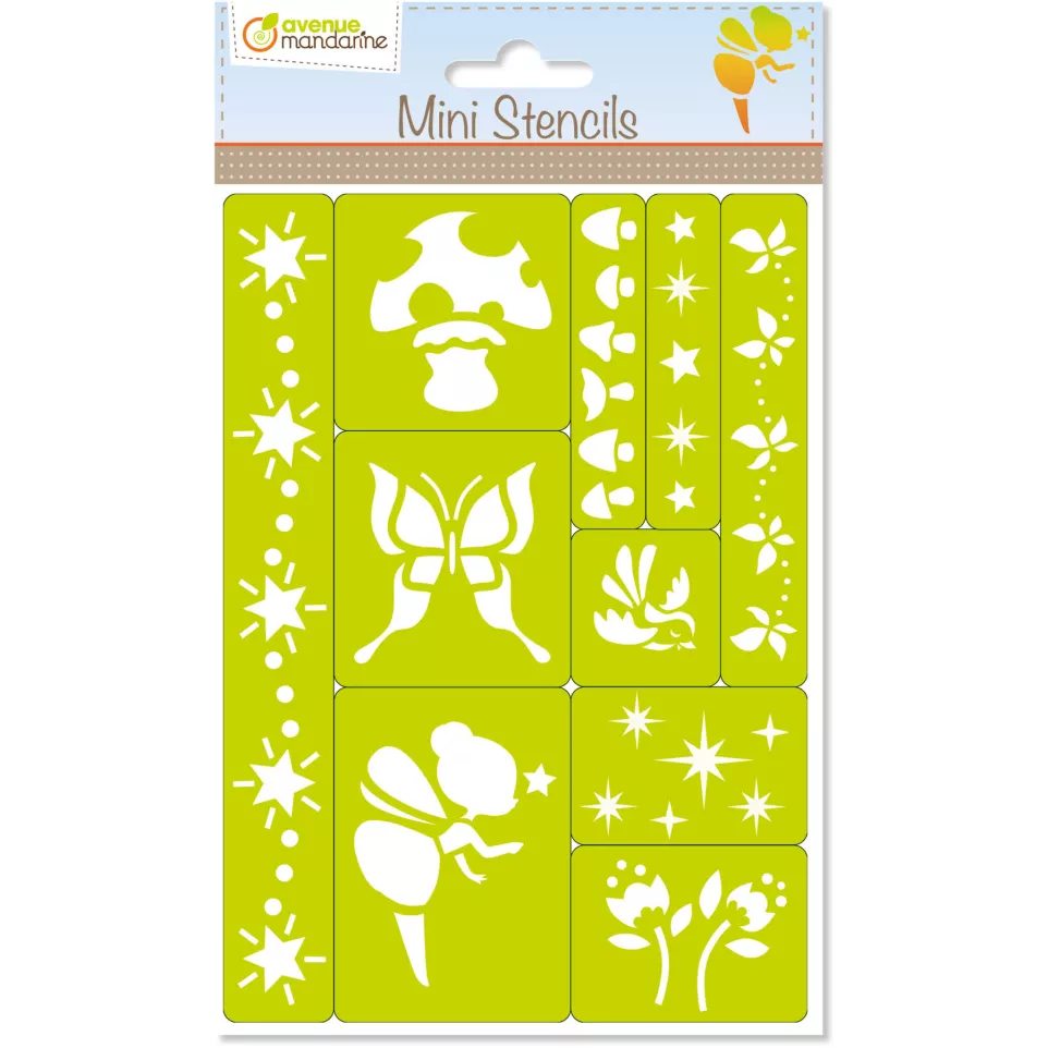 Mini Stencils, Fairy/ Pc.