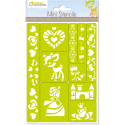 Mini Stencils, Princesses/ Pce