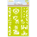 Mini Stencils, Princesses/ Pce