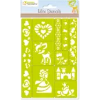 Mini Stencils, Princesses/ Pc.