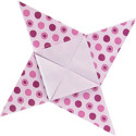 Pak Origami Color, 12x12 cm, Roze-/ St.