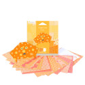 * Origami Color, 12 x 12 cm, Orange-/ St.