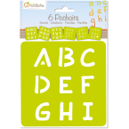 Set 6 Sjablonen, Alfabet-/ St.