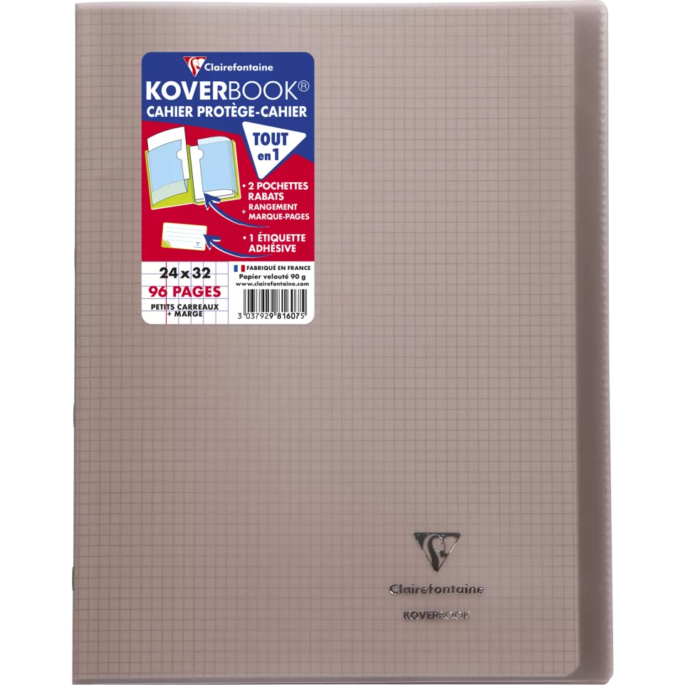 Koverbook Stapled Polypro Notebook...