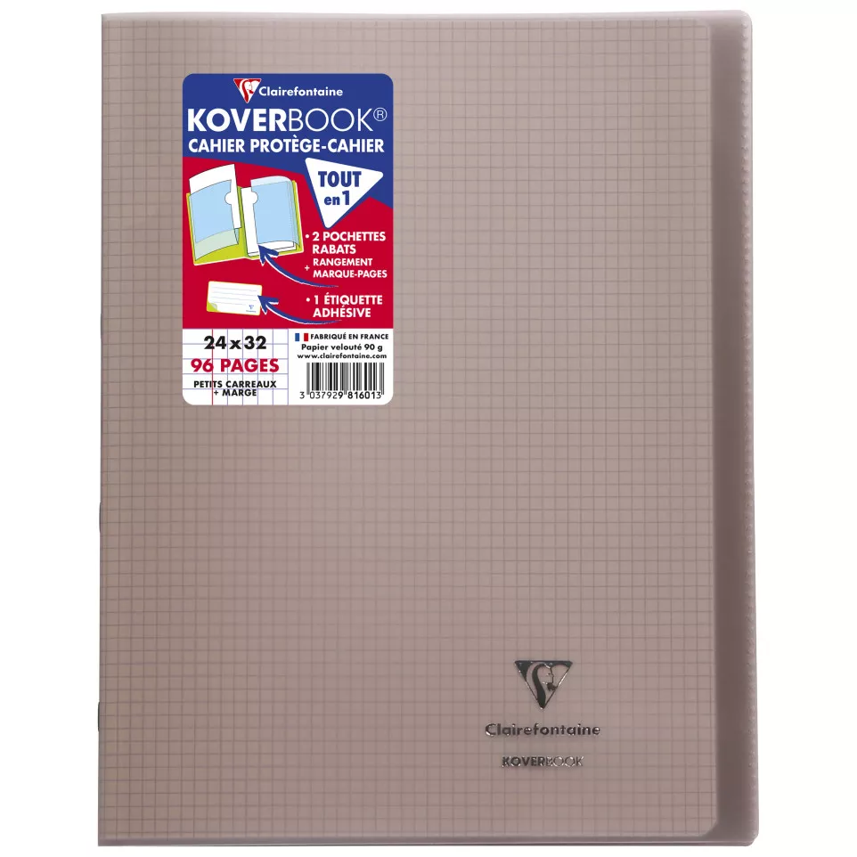 Koverbook Stapled Polypro Notebook...