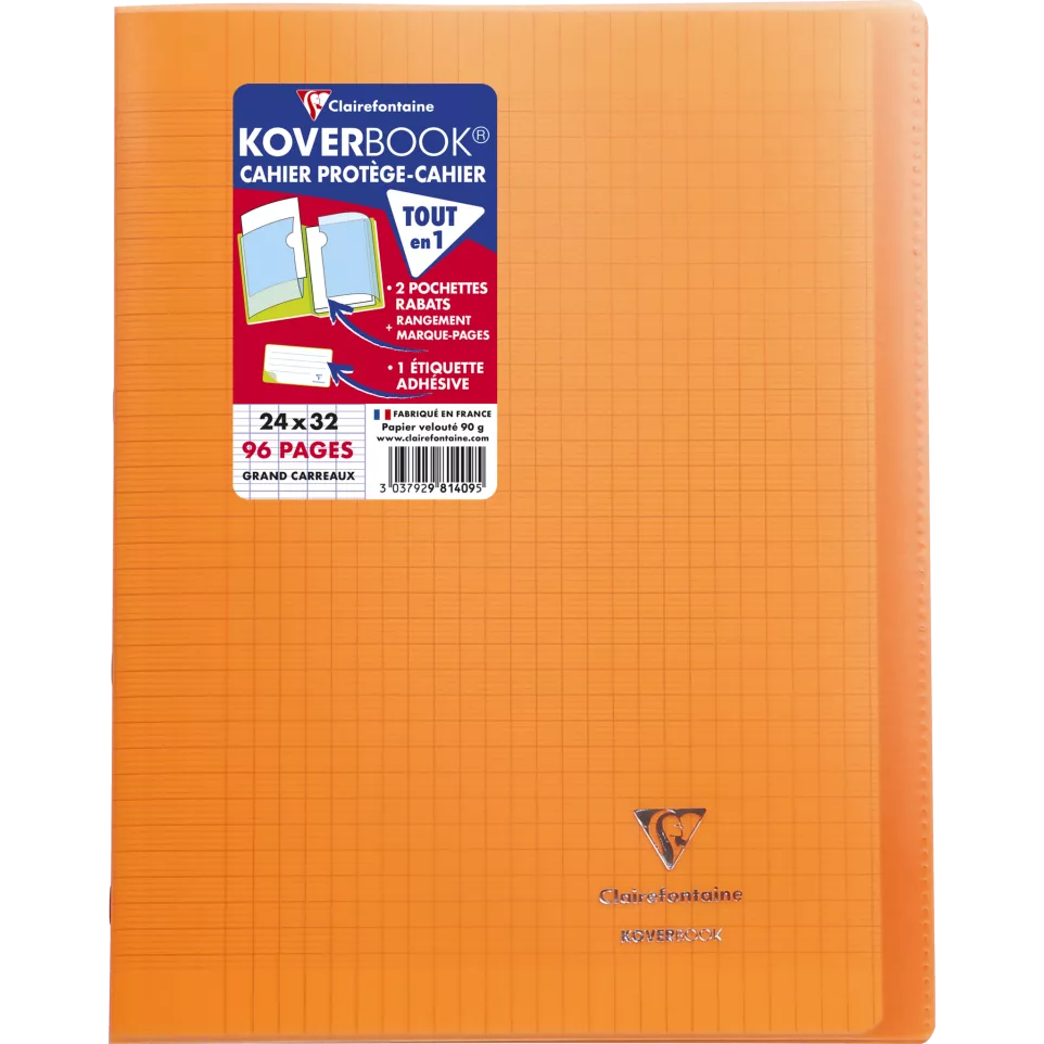 Koverbk PP transp.24-x32 48bl séyès...