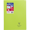 Cahier piqué Koverbook A4 96 pages grands carreaux couverture polypropylène opaque 100% recyclé/ Pce