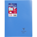 Cahier piqué Koverbook A4 96 pages grands carreaux couverture polypropylène opaque 100% recyclé/ Pce