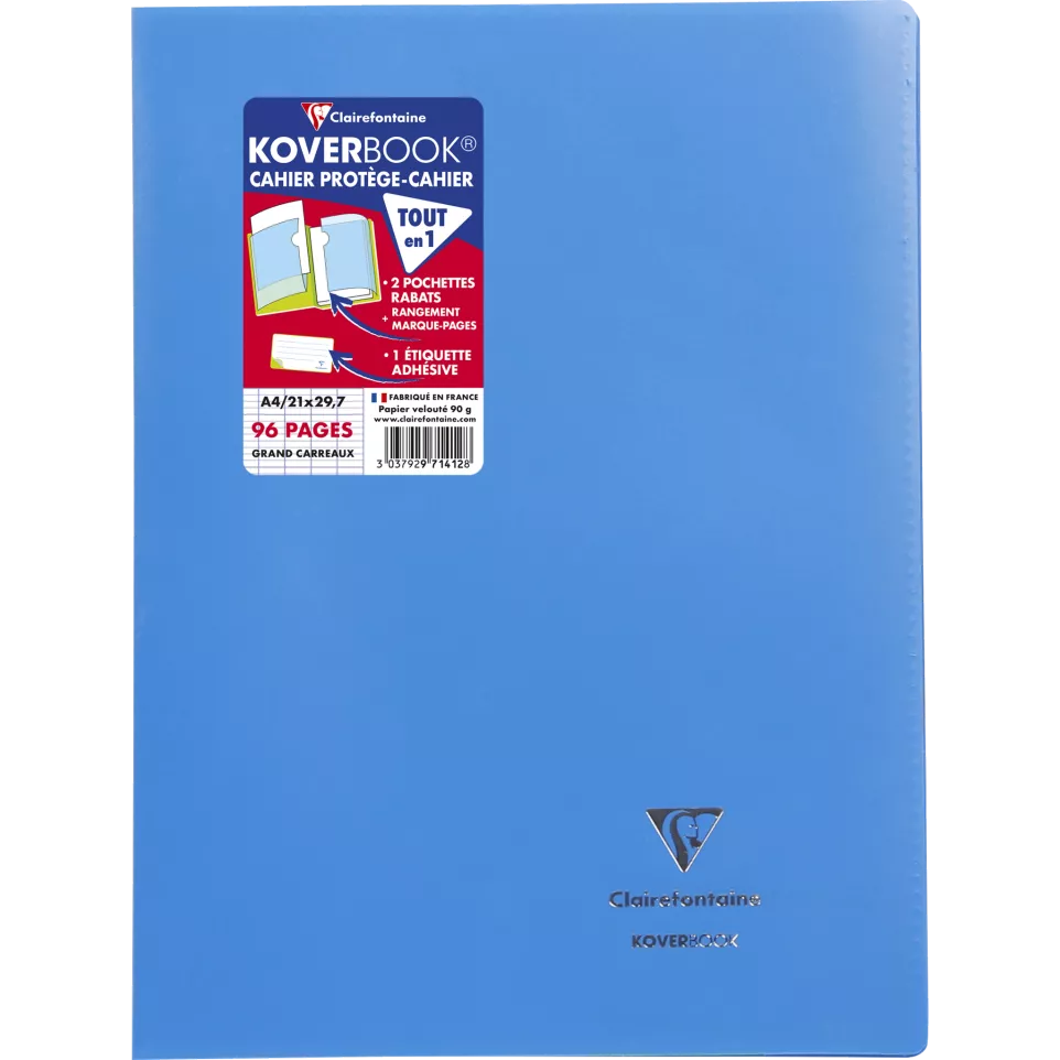 Cahier piqué Koverbook A4 96 pages...