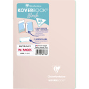 Koverbook Blush cahier piqué A5 96 pages ligné couverture polypropylène opaque bicolore./ Pce