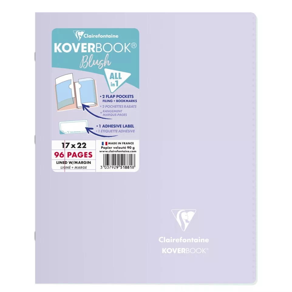 Koverbook Blush Polypro Stapled...