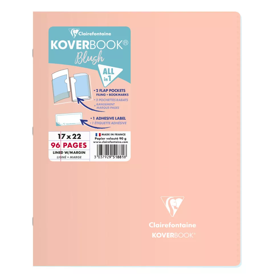 Koverbook Blush Polypro Stapled...