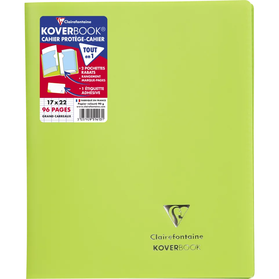 Koverbk PP opaak 17x-22 48bl séys...