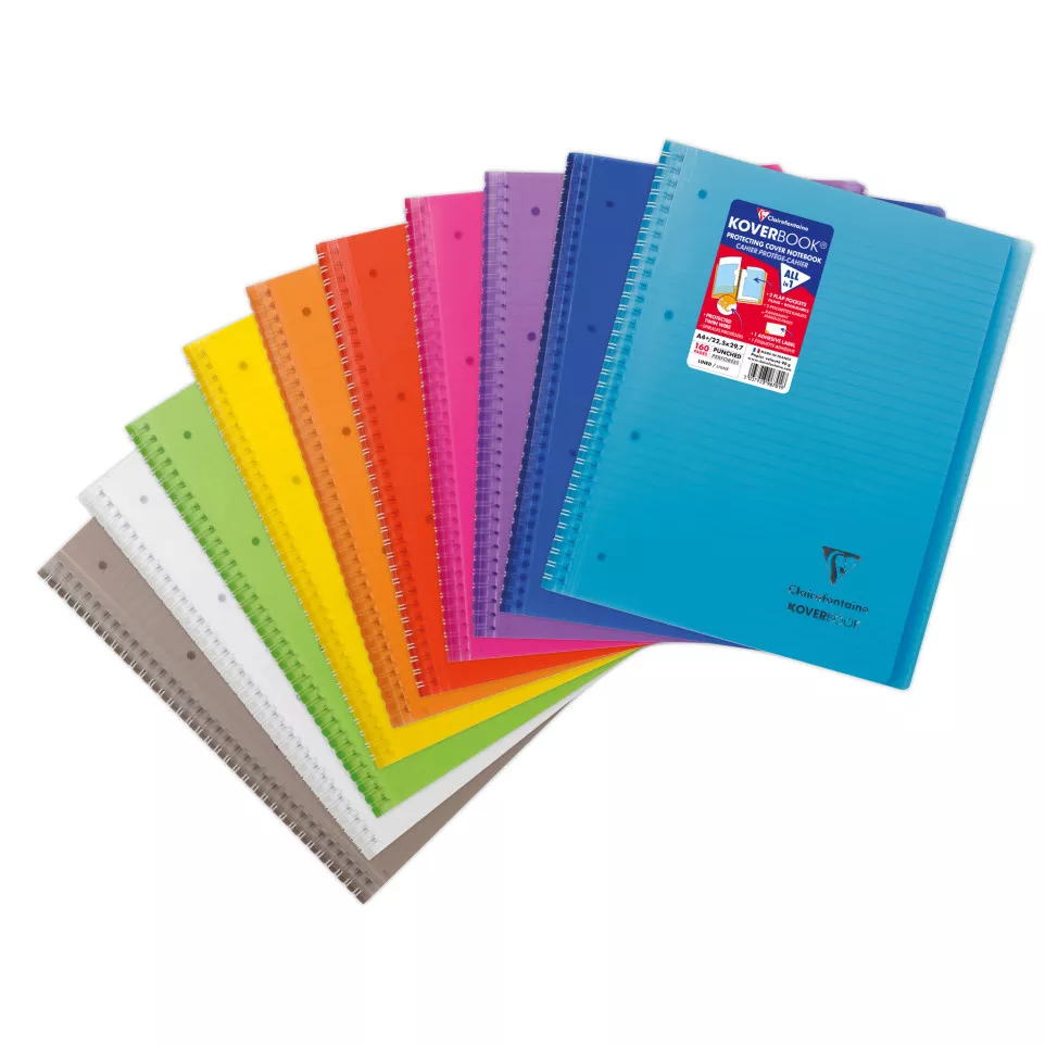 Koverbk spir. PP A4+- perf4gt 80bl...