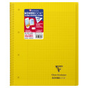 Cahier reliure intégrale enveloppante Koverbook A4+ 160 pages grands carreaux détachables perforé 4 trous couverture polypropylè