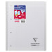 Cahier reliure intégrale enveloppante Koverbook A4+ 160 pages grands carreaux détachables perforé 4 trous couverture polypropylè