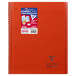 Cahier reliure intégrale enveloppante Koverbook A4+ 160 pages grands carreaux détachables perforé 4 trous couverture polypropylè