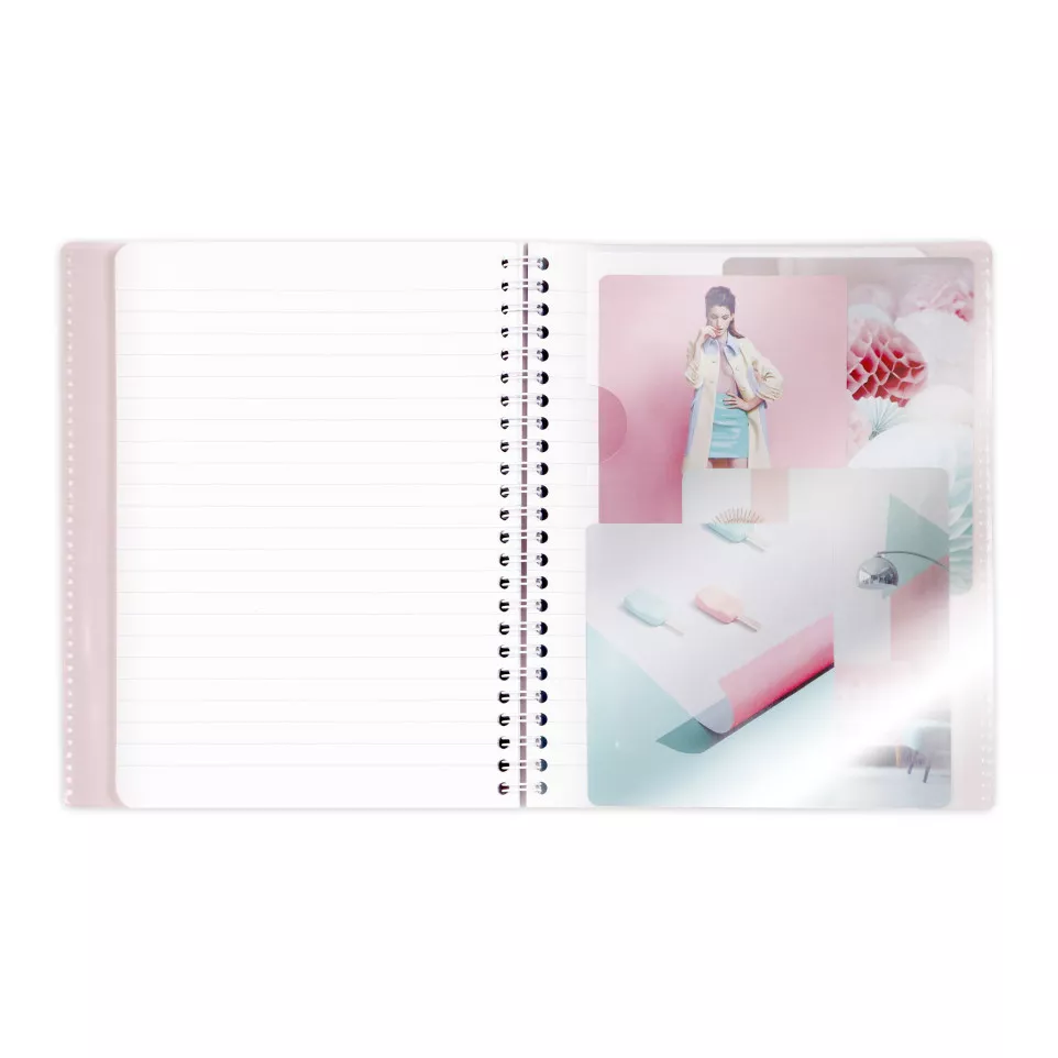 Koverbook Blush Polypro Wire bound...