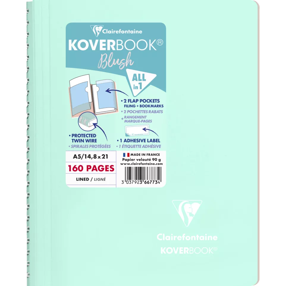 KoverBk BLUSH spiraa-l 14.8x21 80bl...