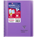 Koverbook wraparound- spir. A5 80bl Q5x5/ St.