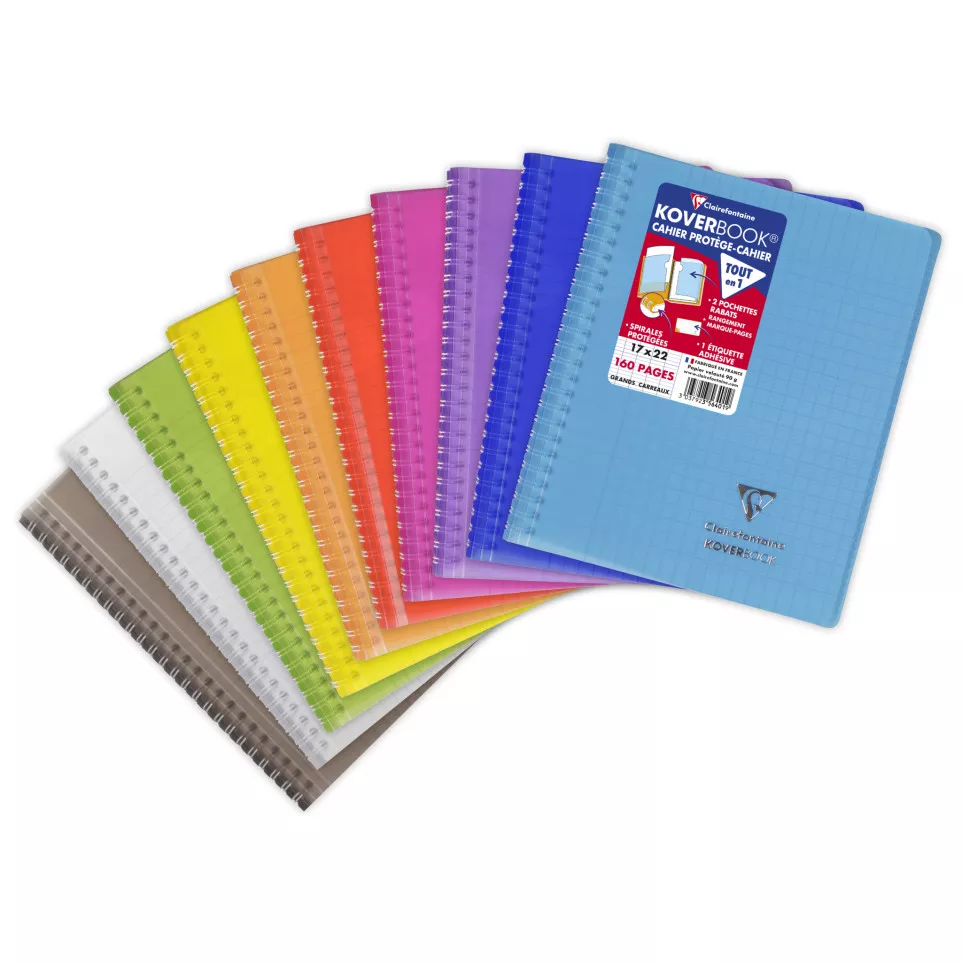 Koverbk tekst spir P-P17x22 90g 80bl...