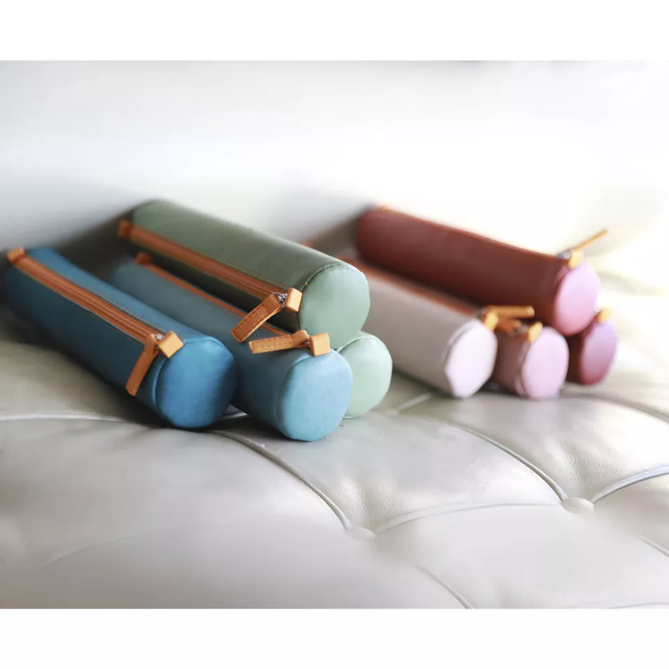 Rhodiarama trousse ronde simili cuir...
