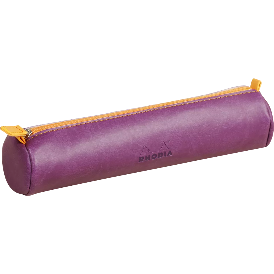 Rhodiarama pennenzak rond violet-/ St.