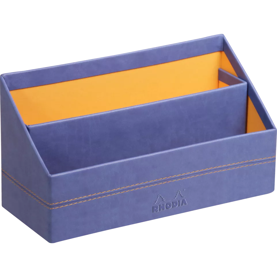 Rhodiarama porte-courrier simili cuir...