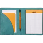 Rhodia map pauwblauw- n°13 notitieblok A6/ St.