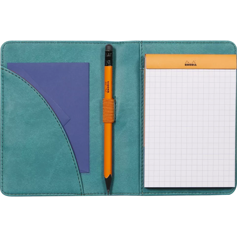 Rhodia small portfol-io N°12 PEACOCK...
