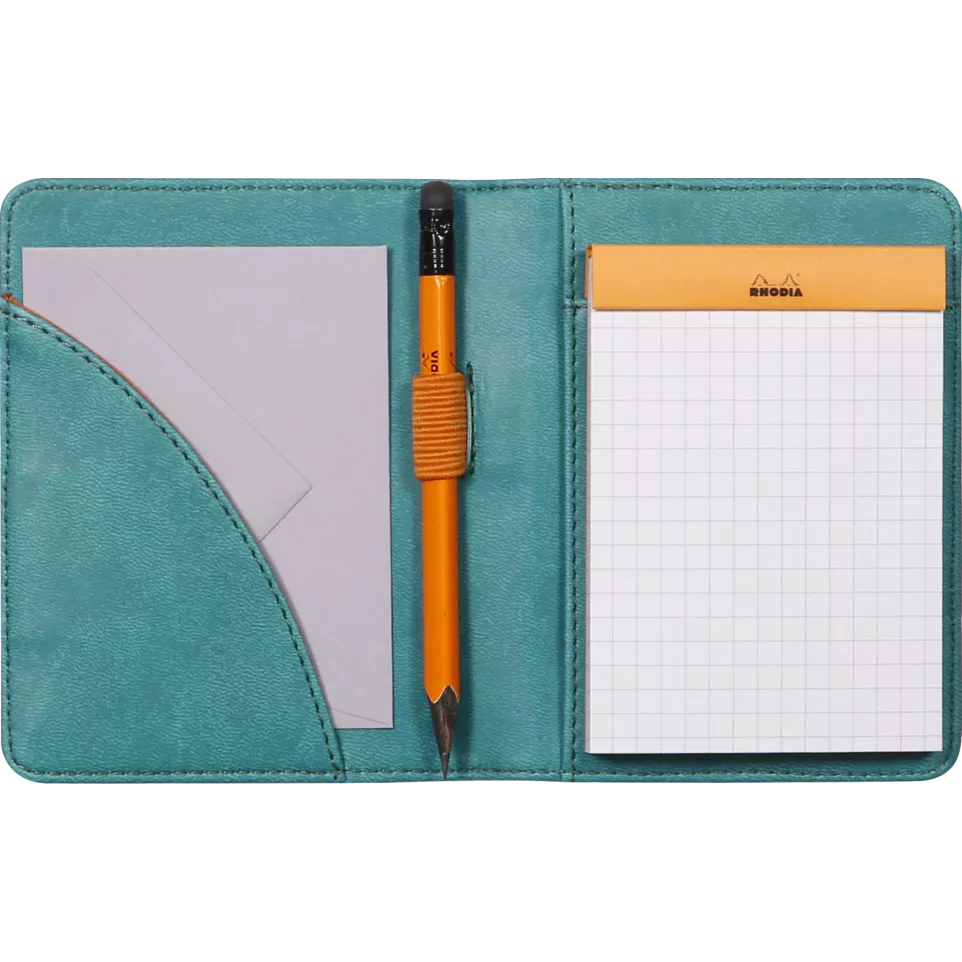 Rhodia map pauwblauw- n°11...