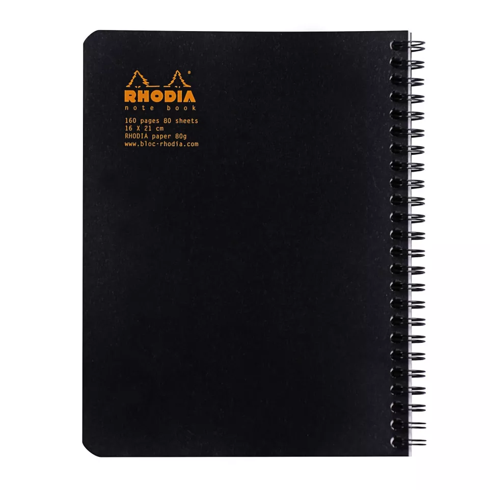 Notebook Black 16x21- 80bl mpf 80g...