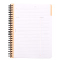 Meetingbk wrbnd A5+-80 sh. printed detac/ Pc.