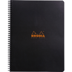 Notebk spir. Black A-4+...