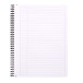 Notebk spir. Black A-4+ 80bl 80g Lijn+Kl/ St.