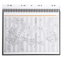 Rhodia Active Wirebound Softback Notebook A4+, Lined Ruling, 90gsm/ Pc.