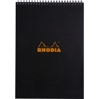 Rhodia Ntpd Black A4 80bl...
