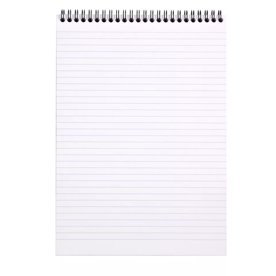Rhodia Ntpd Black A4 80bl 80g lijn-/ St.